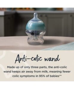 Tommee Tippee Advanced Anti-Colic Baby Bottles (Pack Of 3) - 150ml 9 Tommee Tippee Advanced Anti-Colic Baby Bottles (Pack Of 3) - 150ml -Baby Product Store tommee tippee bottle feeding tommee tippee anti colic 150ml baby bottles pack of 3 34452696531109