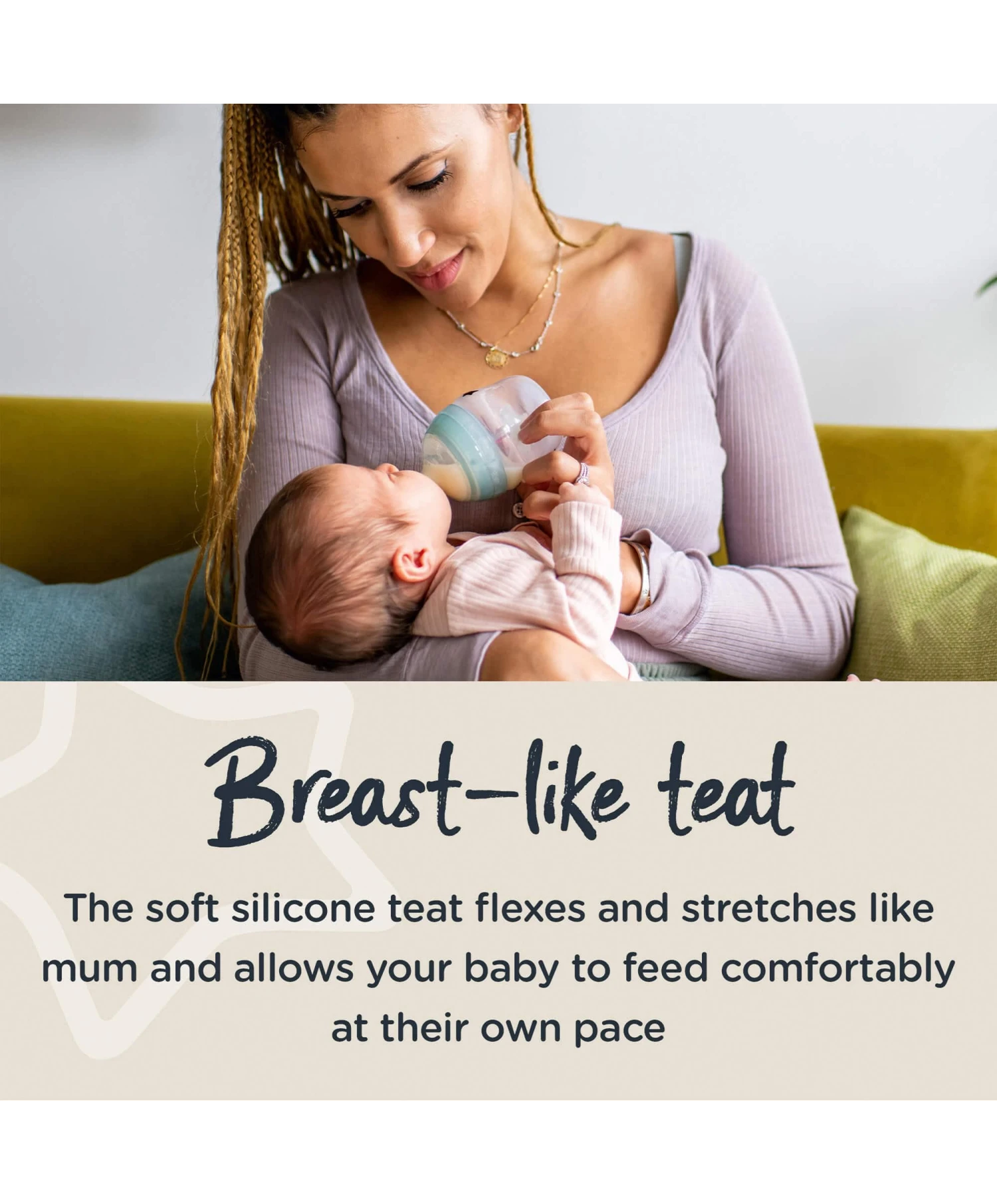 Tommee Tippee Advanced Anti-Colic Baby Bottles (Pack Of 3) - 150ml 5 Tommee Tippee Advanced Anti-Colic Baby Bottles (Pack Of 3) - 150ml - Image 5