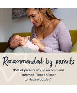 Tommee Tippee Closer To Nature 260ml Baby Bottles- Pack Of 6 -Baby Product Store tommee tippee bottle feeding tommee tippee closer to nature 260ml baby bottles pack of 6 34452583219365