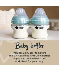 Tommee Tippee Closer To Nature Complete Feeding Kit - White -Baby Product Store tommee tippee bottle feeding tommee tippee closer to nature complete feeding kit white 34110846664869