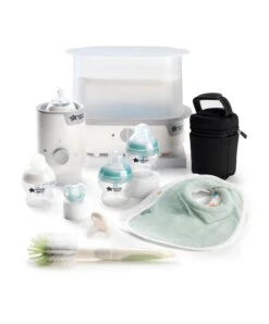 Tommee Tippee Closer To Nature Complete Feeding Kit - White -Baby Product Store tommee tippee bottle feeding tommee tippee complete feeding kit in white 34110846763173