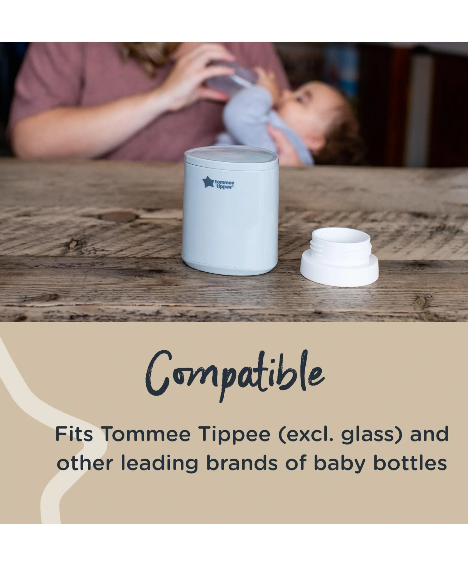 Tommee Tippee LetsGo Bottle Warmer - White 8 Tommee Tippee LetsGo Bottle Warmer - White - Image 8