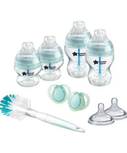 Tommee Tippee Closer To Nature Anti-Colic Baby Bottles Newborn Starter Kit