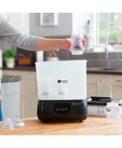 Tommee Tippee Electric Bottle Steriliser & Dryer - Black -Baby Product Store tommee tippee sterilisers tommee tippee electric bottle steriliser dryer 34570257367205