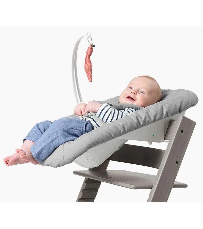 Stokke Tripp Trapp Chair + Newborn Set Bundle - Oak White 2 Stokke Tripp Trapp Chair + Newborn Set Bundle - Oak White - Image 2