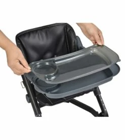 Unilove Feed Me 3-in-1 Dining Booster Chair - Bubble Black -Baby Product Store unilove feed me 3 in 1 dining booster chair bubble black 157