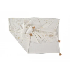 Nobodinoz Treasure Summer Blanket - Gold Stella